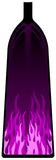 Merlin CD4 Coloured Flames